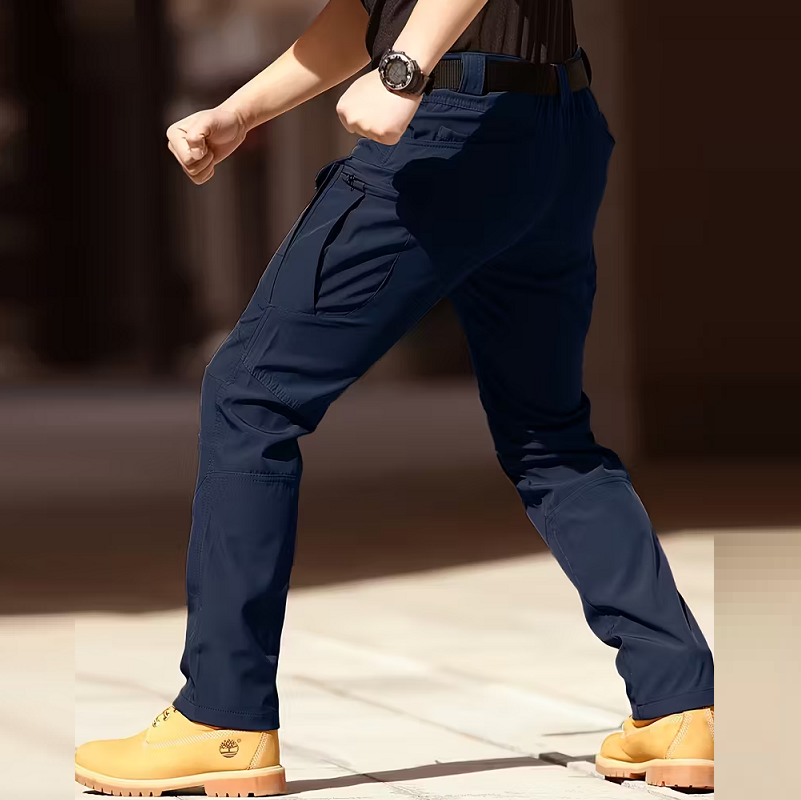 Men's Tactical Pants Water Resistant Flex Ripstop Cargo Pants Lightweight Hiking