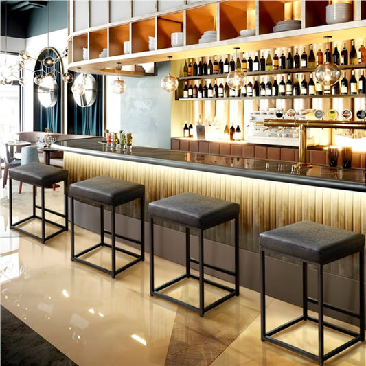 Bar Stools Set of 2 for Kitchen Counter Stools