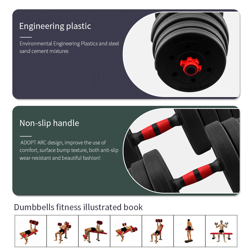 Adjustable Dumbbells 2X15kg Dumbbell