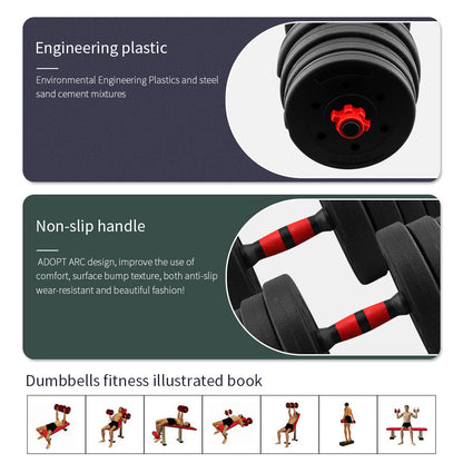 Adjustable Dumbbells 2X15kg Dumbbell