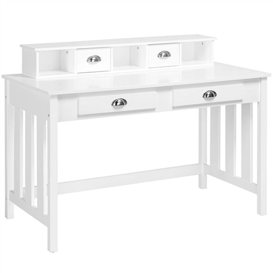 Writing Computer Desk Modern Work Station Laptop Table Removable Floating Organizer