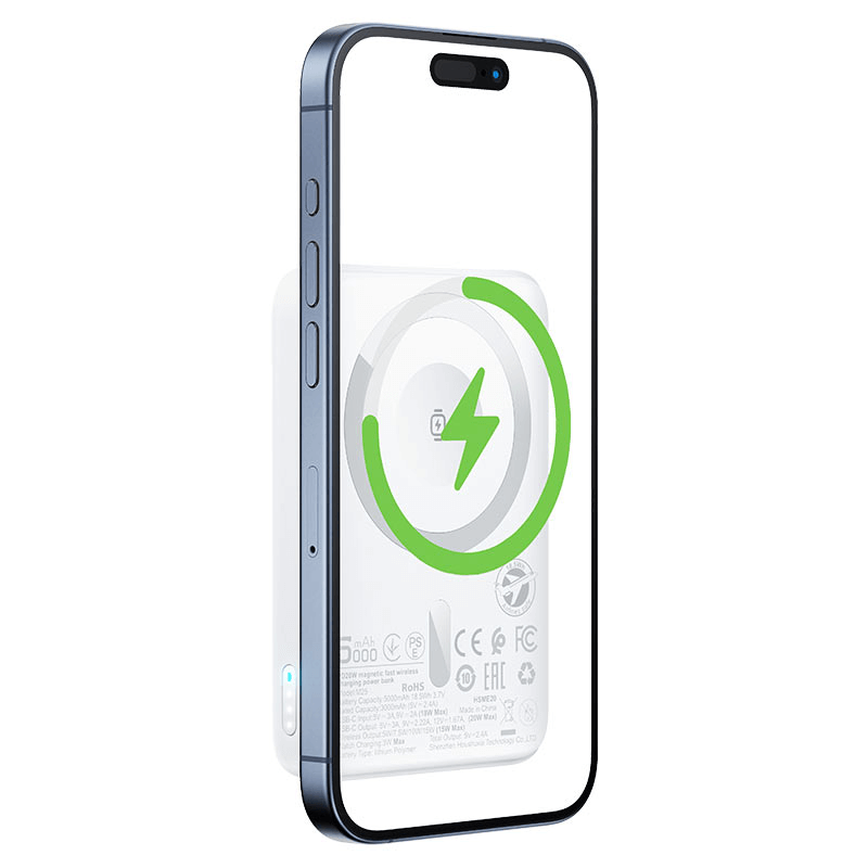 Mobie PD 20W 5000mAh MagSafe Wireless Power Bank M25