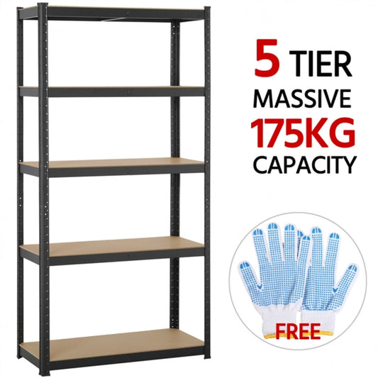 Metal 5-Tier Storage Rack