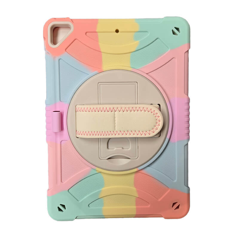 Three Layer Protection 360° Rotatable Grip Compatible with iPad 7th 10.2 2019 Case with Stand and Penslot