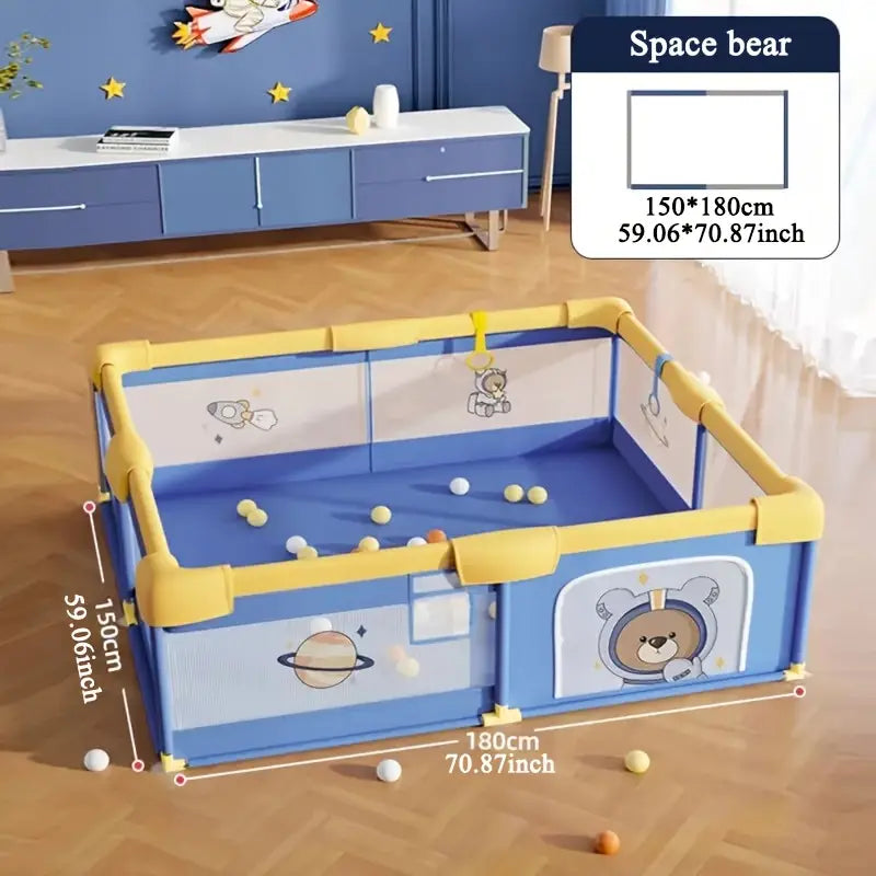 Portable Baby Playpen Fence Gate Wall Fence Barrier