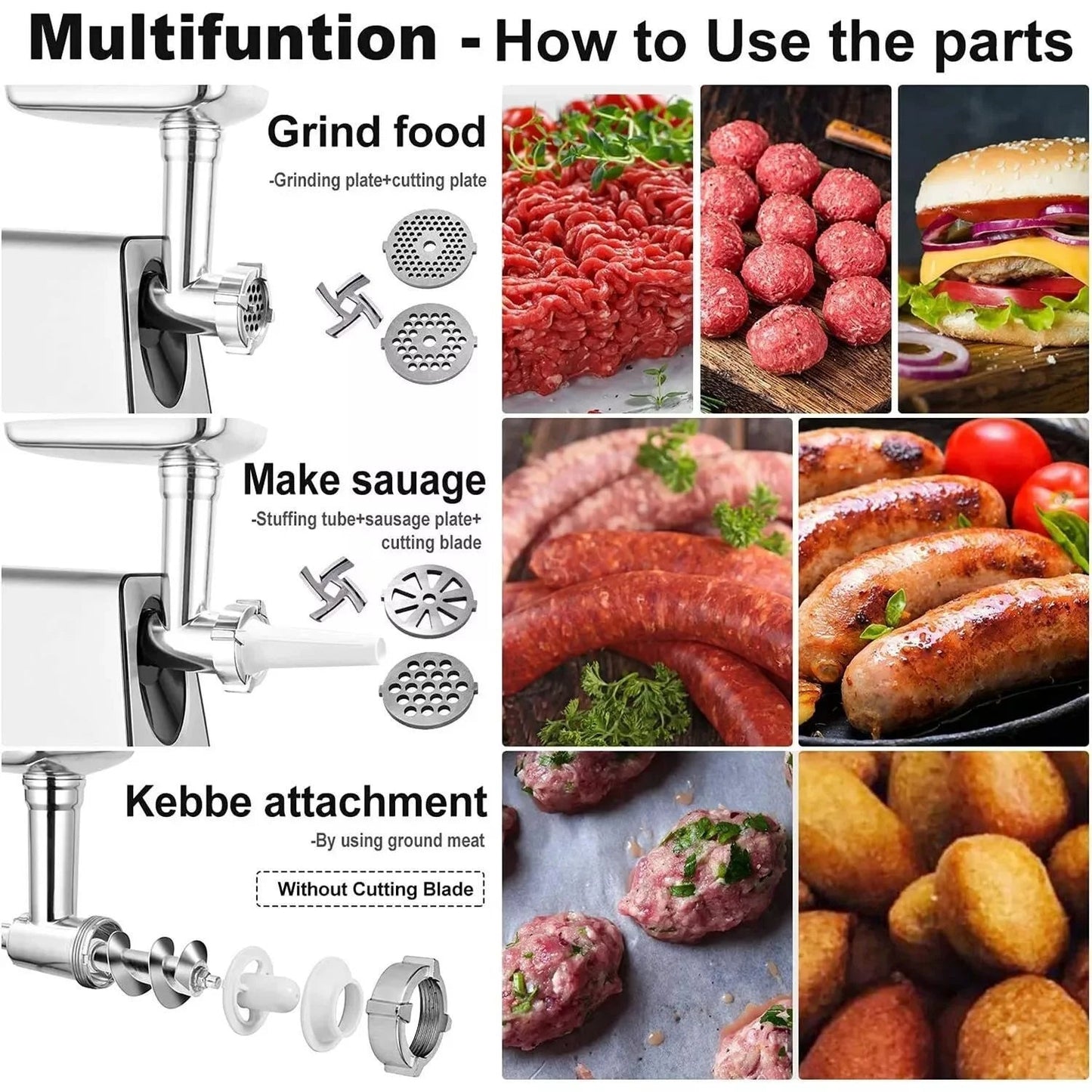 Meat Grinder Sausage Maker