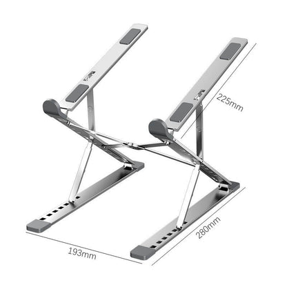 SAIJI Foldable All Aluminum Alloy Notebook Laptop Holder N8