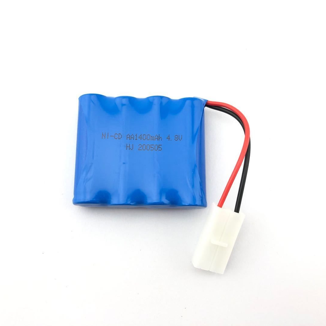 4.8V 1400mAh Rechargeable Battery for RC Car Boat White