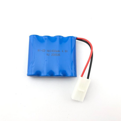 4.8V 1400mAh Rechargeable Battery for RC Car Boat White