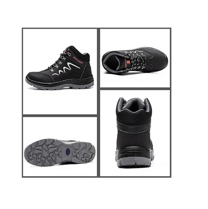 Work Safety Shoes Breathable Steel Cap Industrial Lightweight Construction