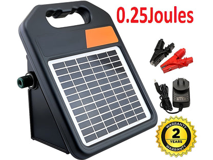 Solar Fence Energiser 5km with Charger