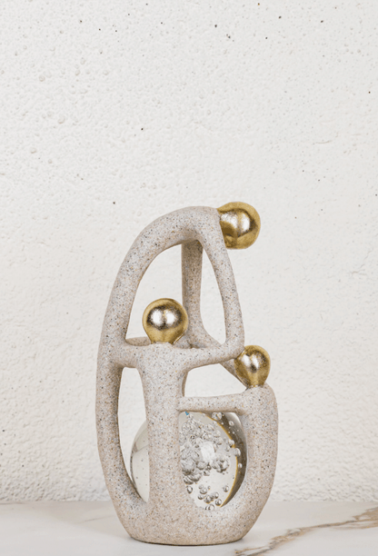 Family Circle With Crystal Ball Decoration - 31.5 Cm at online8 furniture store Auckland