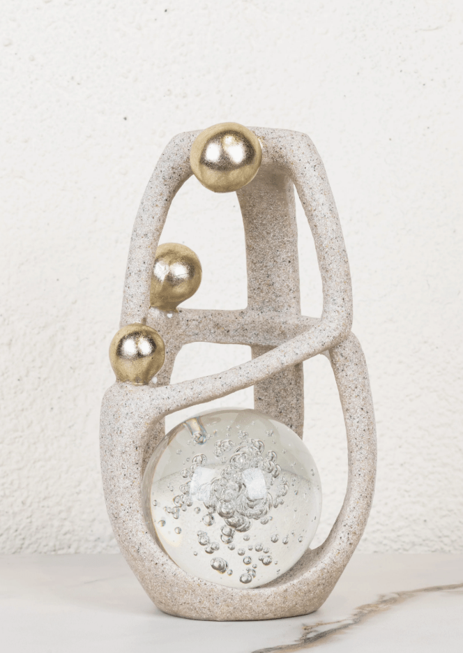 Family Circle With Crystal Ball Decoration - 31.5 Cm at online8 furniture store Auckland