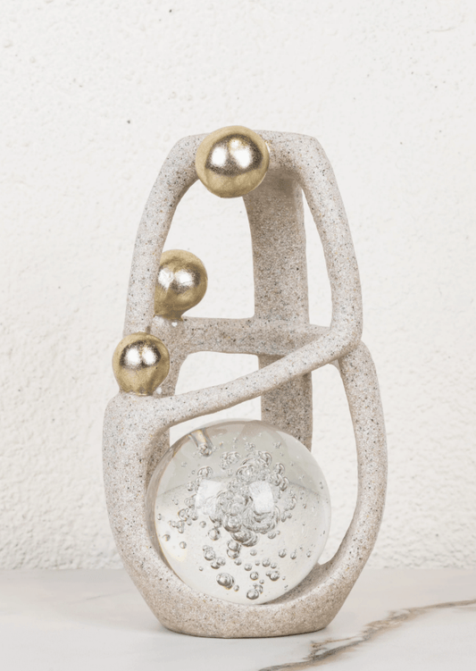 Family Circle With Crystal Ball Decoration - 31.5 Cm at online8 furniture store Auckland