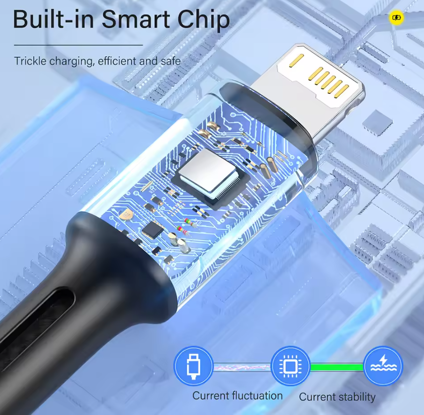 iPhone Fast Charging Cable 1M – USB to Lightning Charger Cable