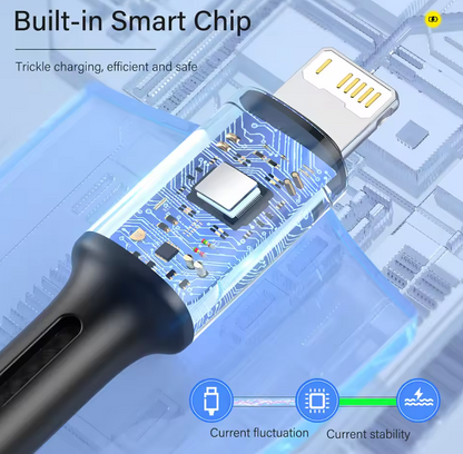 iPhone Fast Charging Cable 1M – USB to Lightning Charger Cable