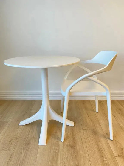 Faz Outdoor Dining Table - White at online8 furniture store Auckland