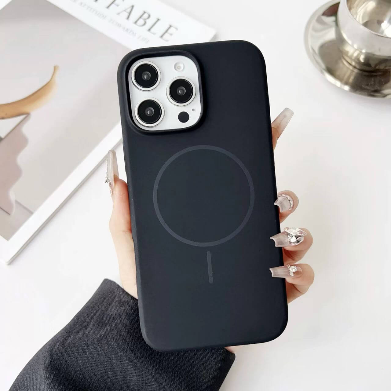Brace Series Ultra-Thin PC Magnetic Compatible with iPhone 15 Pro Max Case