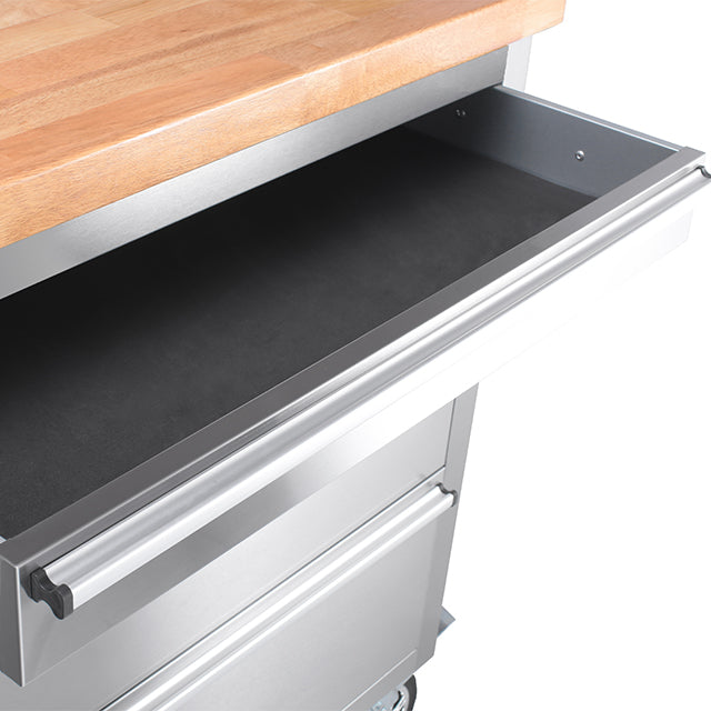 48 inch Stainless Steel 4 Drawer Work Bench tool chest Tool Box Chest Cabinet