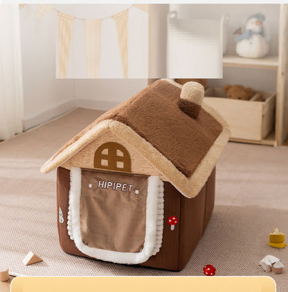 Cat House for Indoor Cats Large Washable Cat Cave