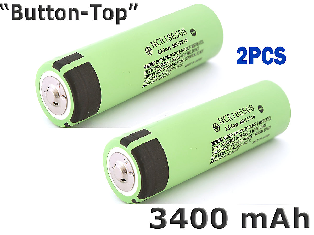 18650 Rechargeable Batteries 2pcs