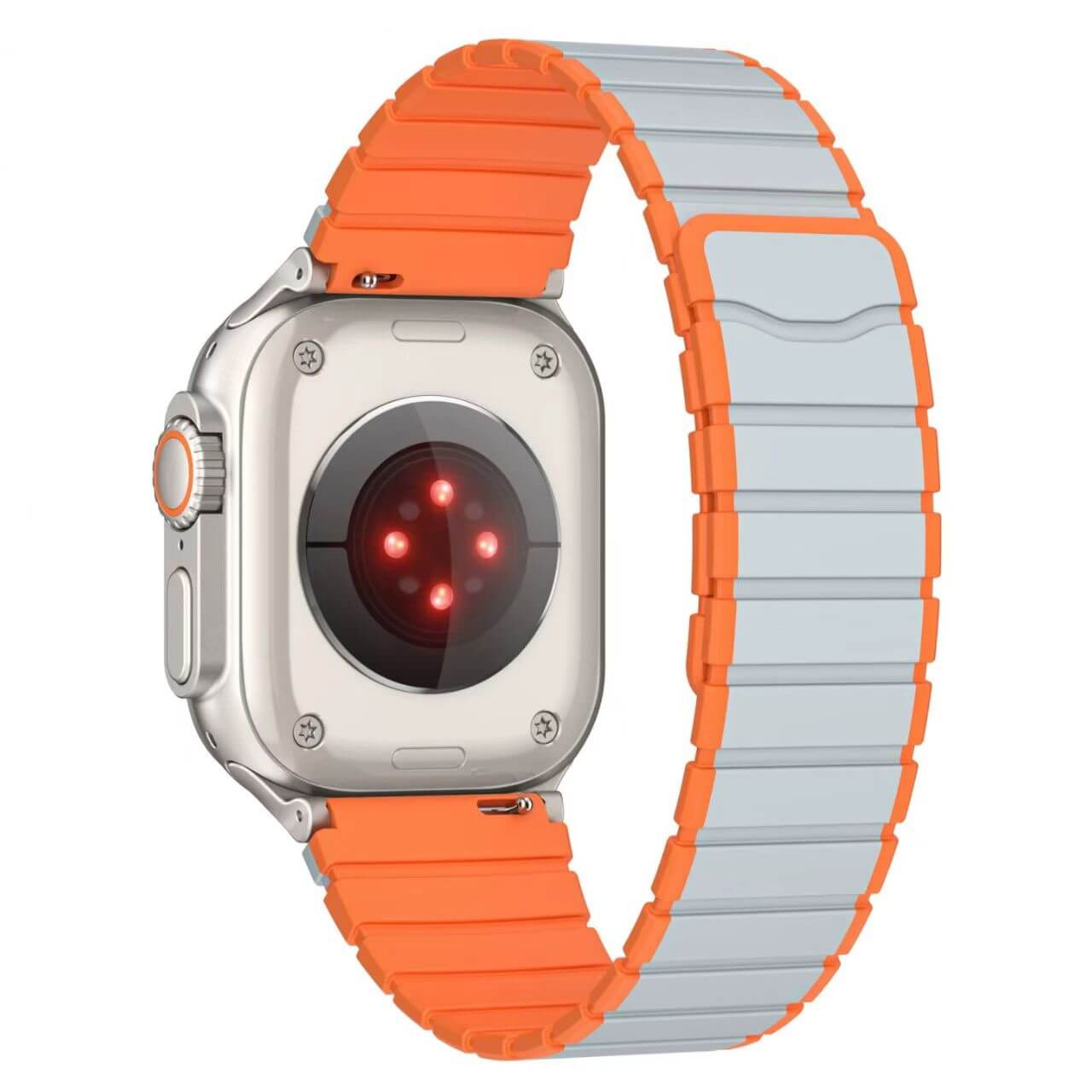 Mobie Neonova Series Magnetic Closure Silicone Watch Band 20mm