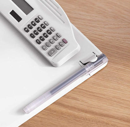 A4 Multifunctional File Folders with Calculator