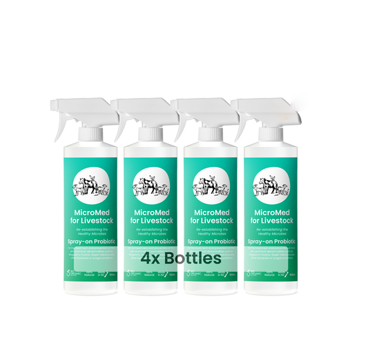 MicroMed for Livestock Acute Care – 4 x 500ml Bundle