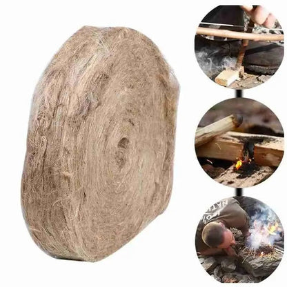 Fire Starter - Natural Jute tinder