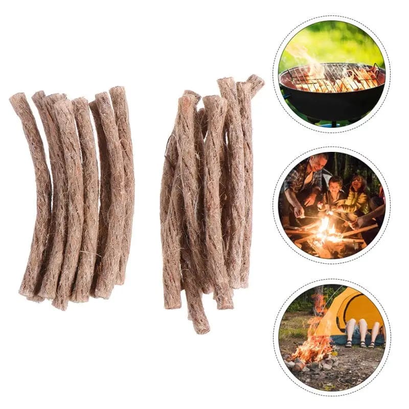 Fire Starter - Tinder Wick (10 pieces in sealed pack)