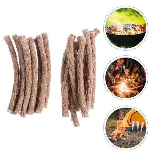 Fire Starter - Tinder Wick (10 pieces in sealed pack)