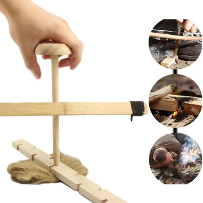 Fire Starter - Wood Bow Drill