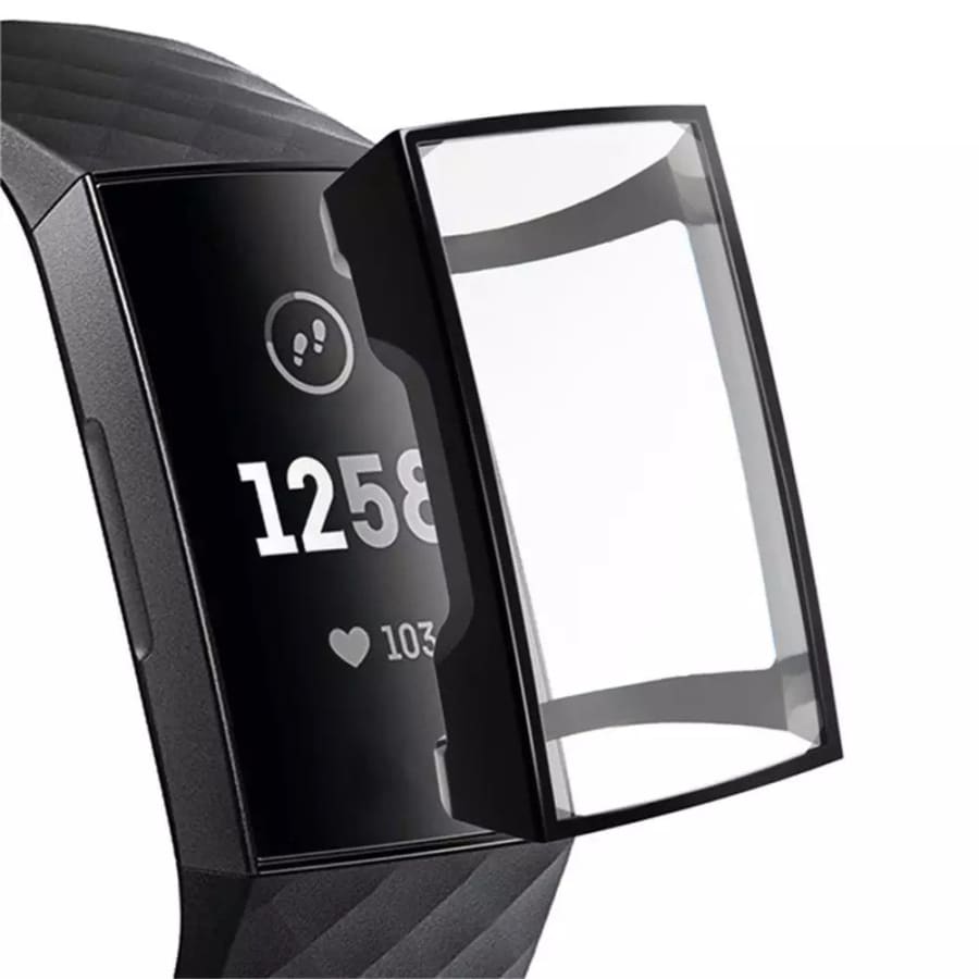 Fitbit Charge 3 / 4 - Protective Case (Black)