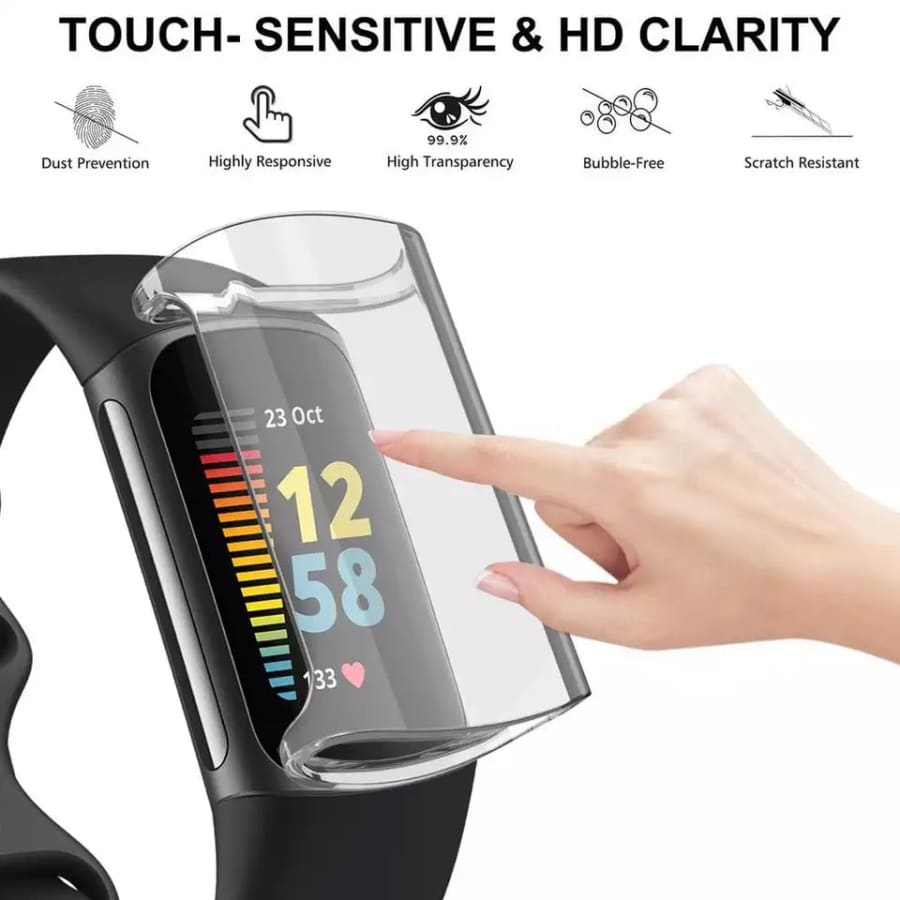 Fitbit Charge 5 - Protective Case (Black)