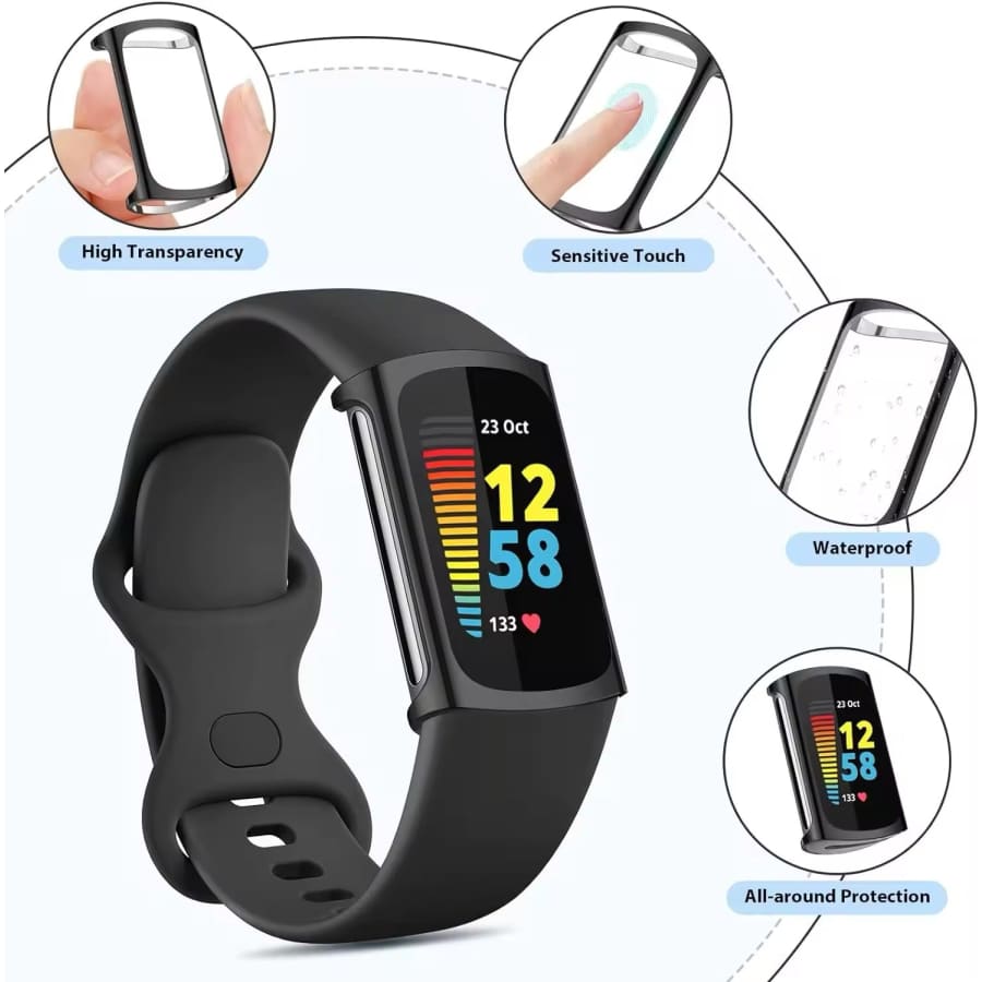 Fitbit Charge 6 - Protective Case (Black)