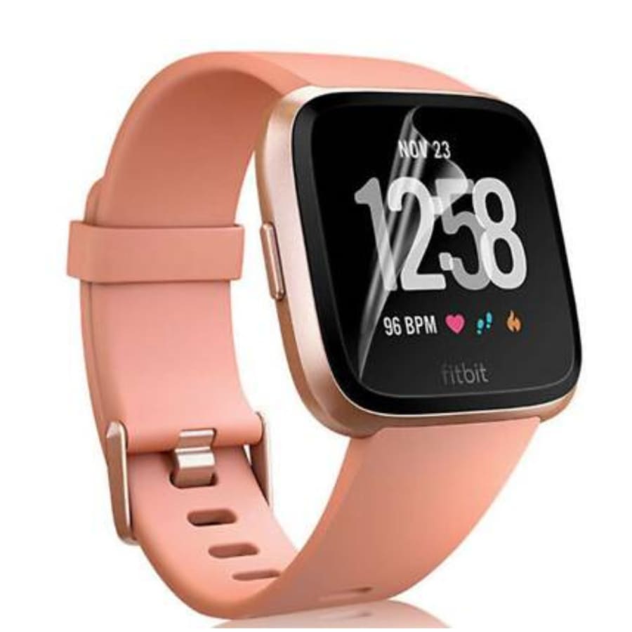 Fitbit Versa 1 - Hydrogel Screen Protectors (Pack of 6)
