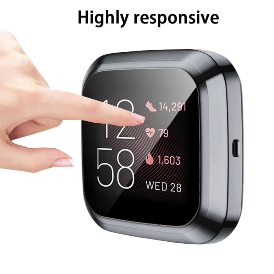 Fitbit Versa 2 - Protective Case (Black)