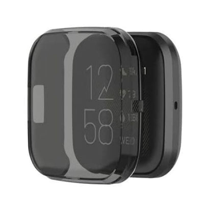 Fitbit Versa 2 - Protective Case (Black Smoke)
