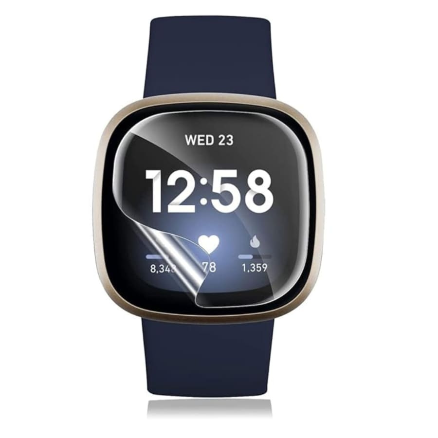 Fitbit Versa 3 - Hydrogel Screen Protectors (Pack of 6)