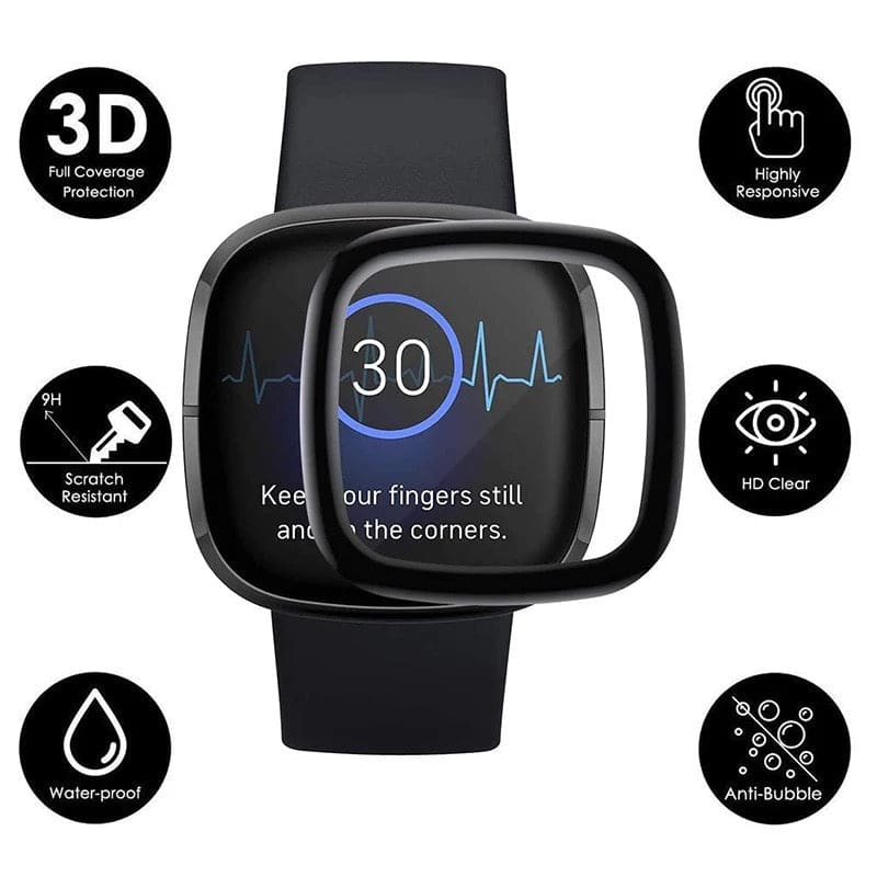 Fitbit Versa 3 - Screen Protectors (Pack of 2)