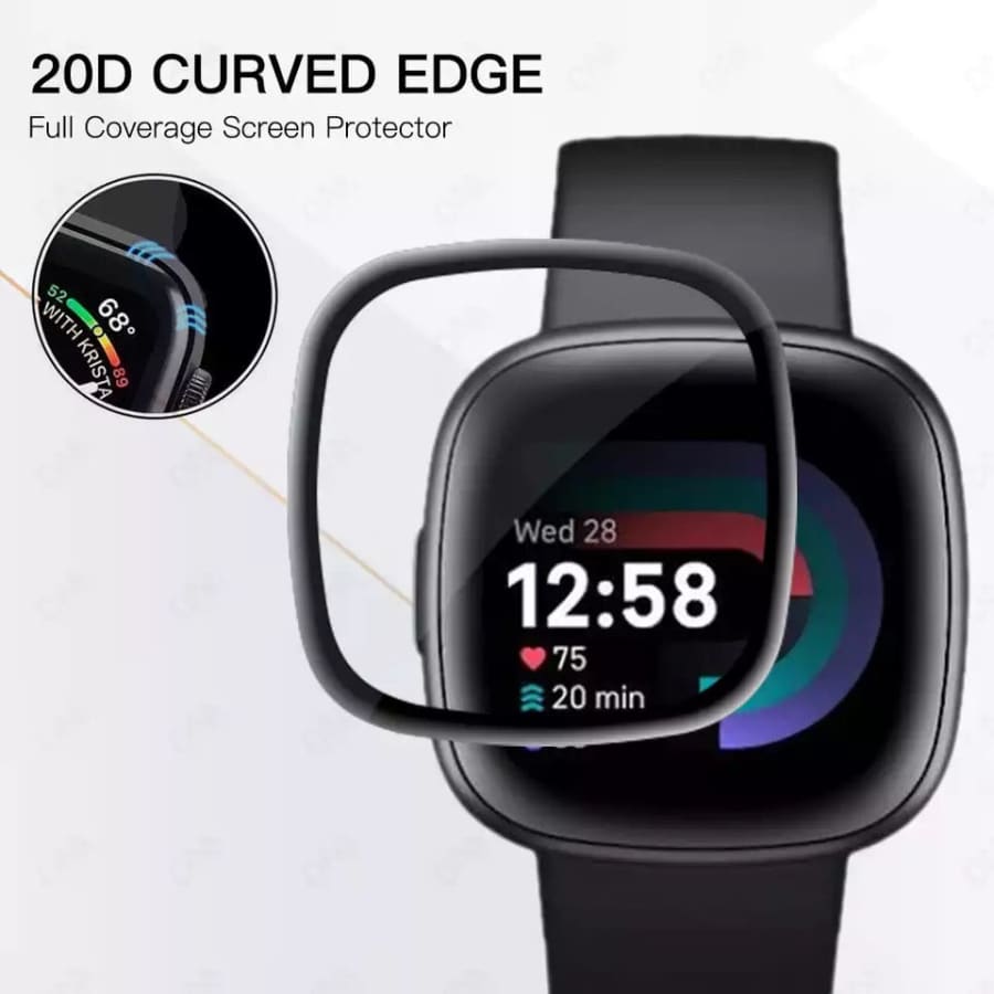 Screen Protectors for Fitbit Versa 3 (Pack of 4)