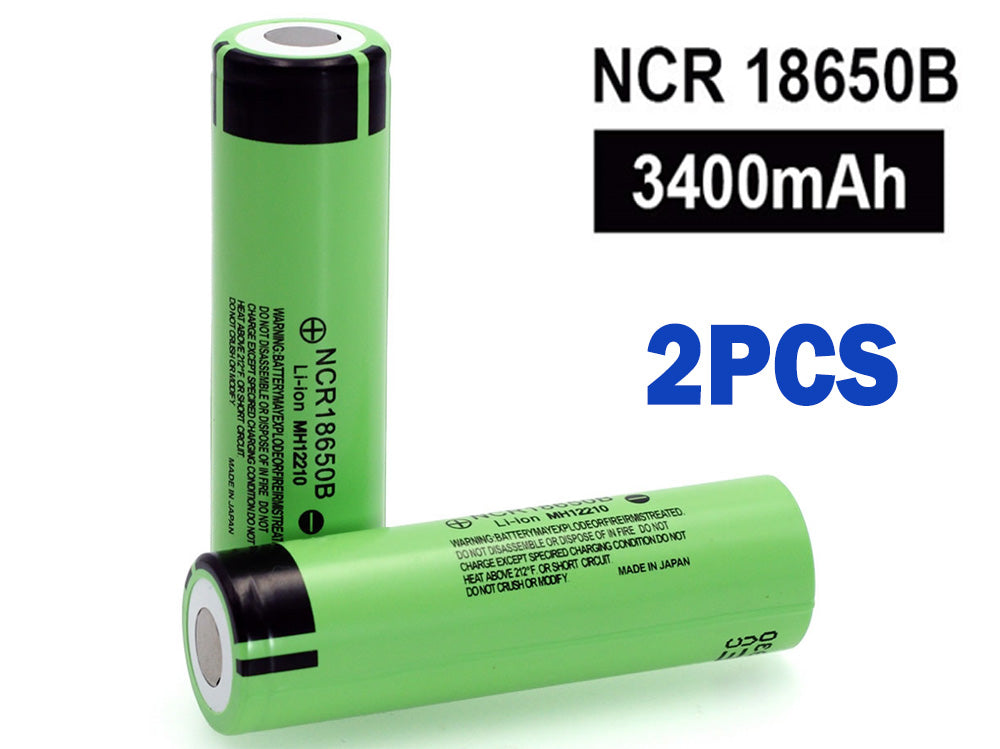 18650 Rechargeable Battery 2PCS