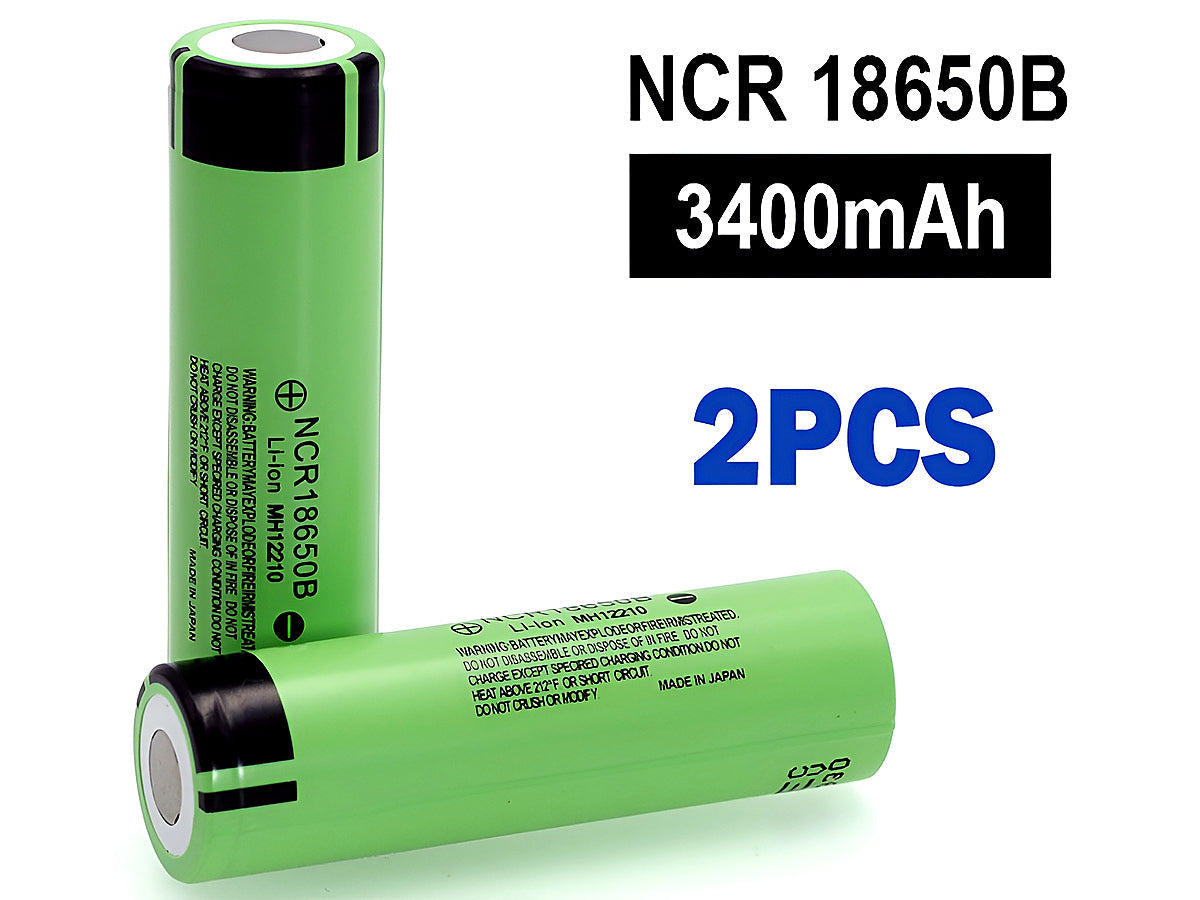 18650 Rechargeable Battery 2PCS