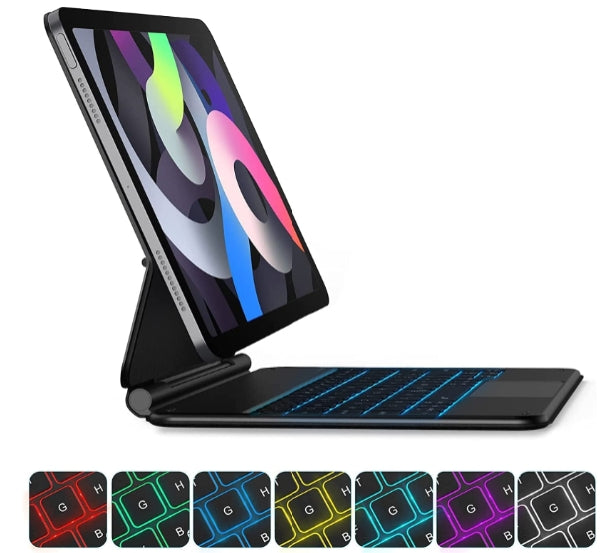 Floating Cantilever Stand Magnetic Keyboard Case Compatible iPad Pro 11 Air 5/4