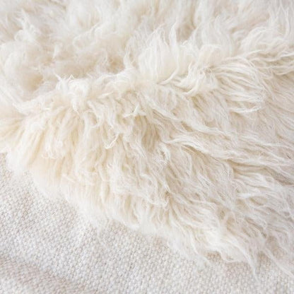 Flokati Pure Wool Rug 70x140cm at online8 furniture store Auckland