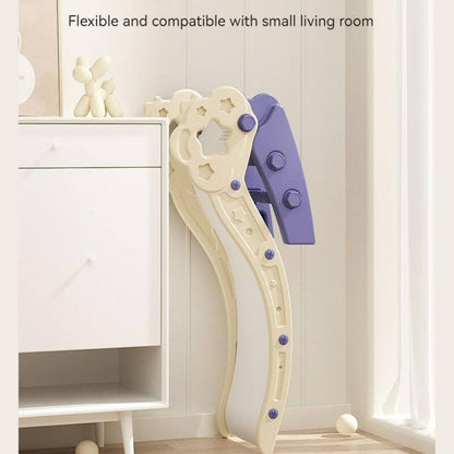 Foldable Cloud Baby Slide -Grey | Purple