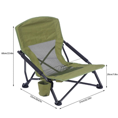 Lightweight Outdoor Beach Chairs Folding Leisure Lounge Chair