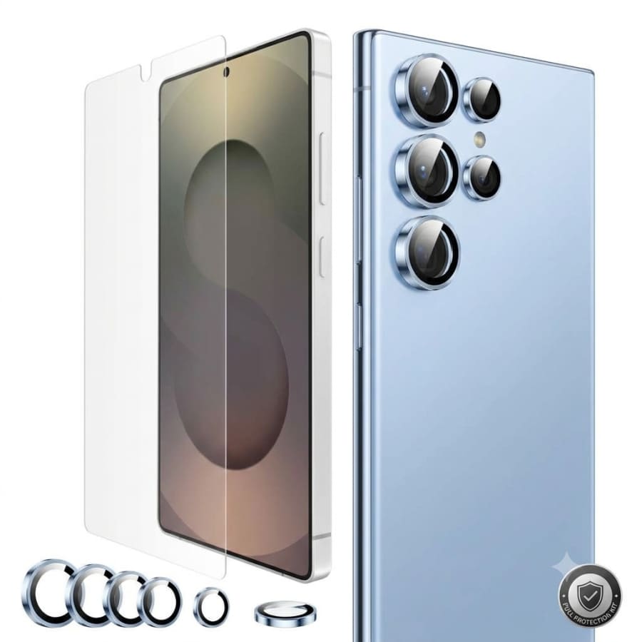 Front and Camera screen protector for Samsung Galaxy S25 Ultra