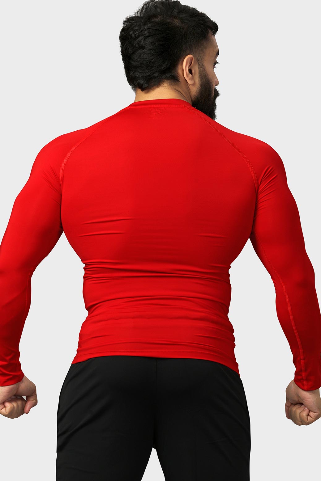 Compression Fullsleeves T-shirt Red