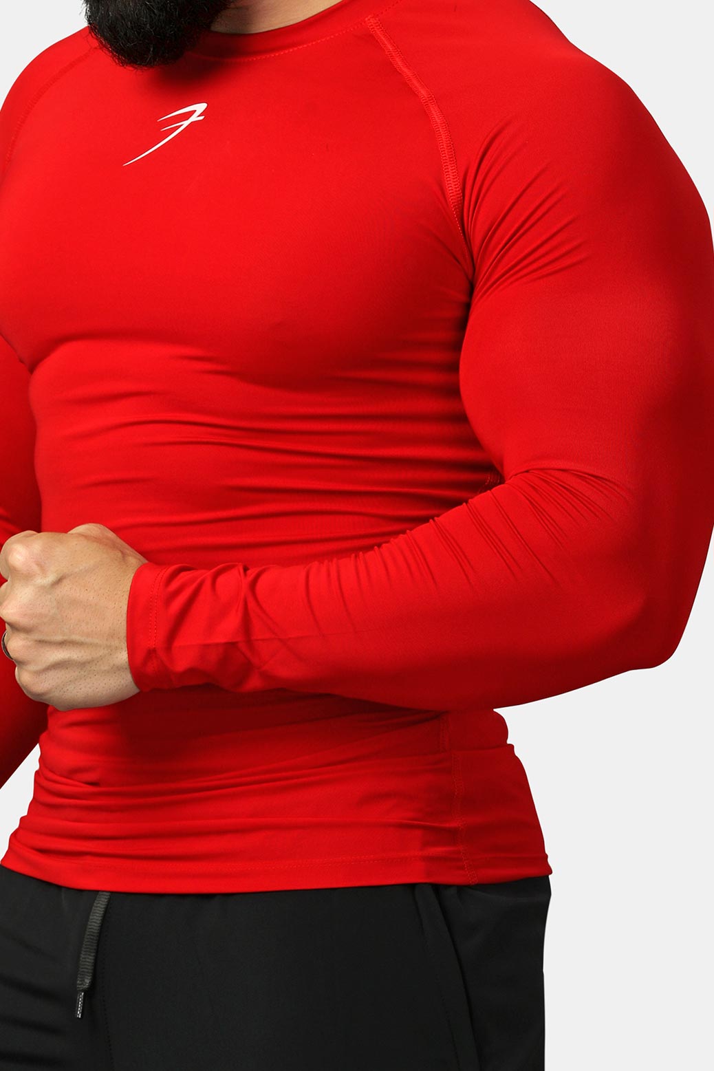Compression Fullsleeves T-shirt Red